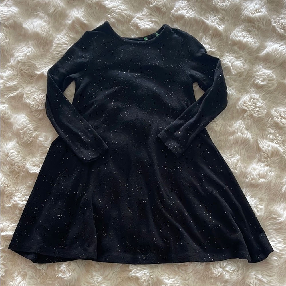 Kids Casual Dress by Cat & Jack - Black with Gold Speckles